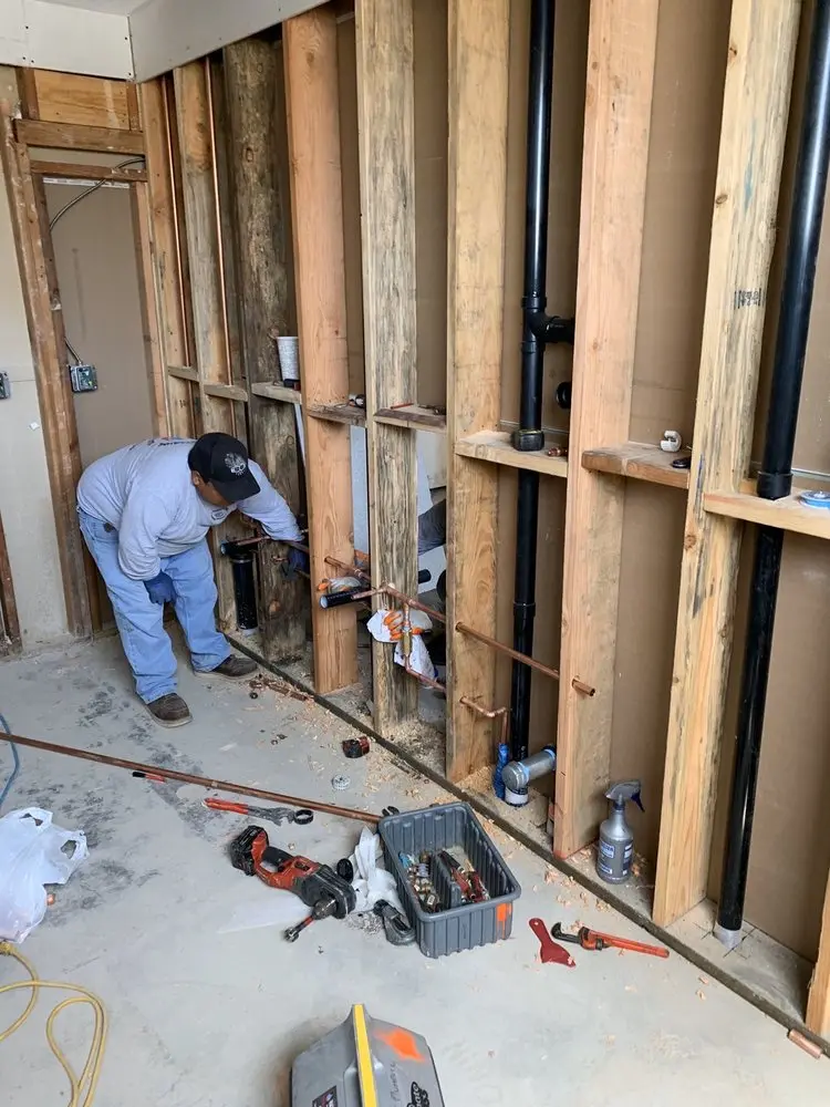 Commercial rough-in plumbing for Commercial Plumbing in Ridgefield Park village